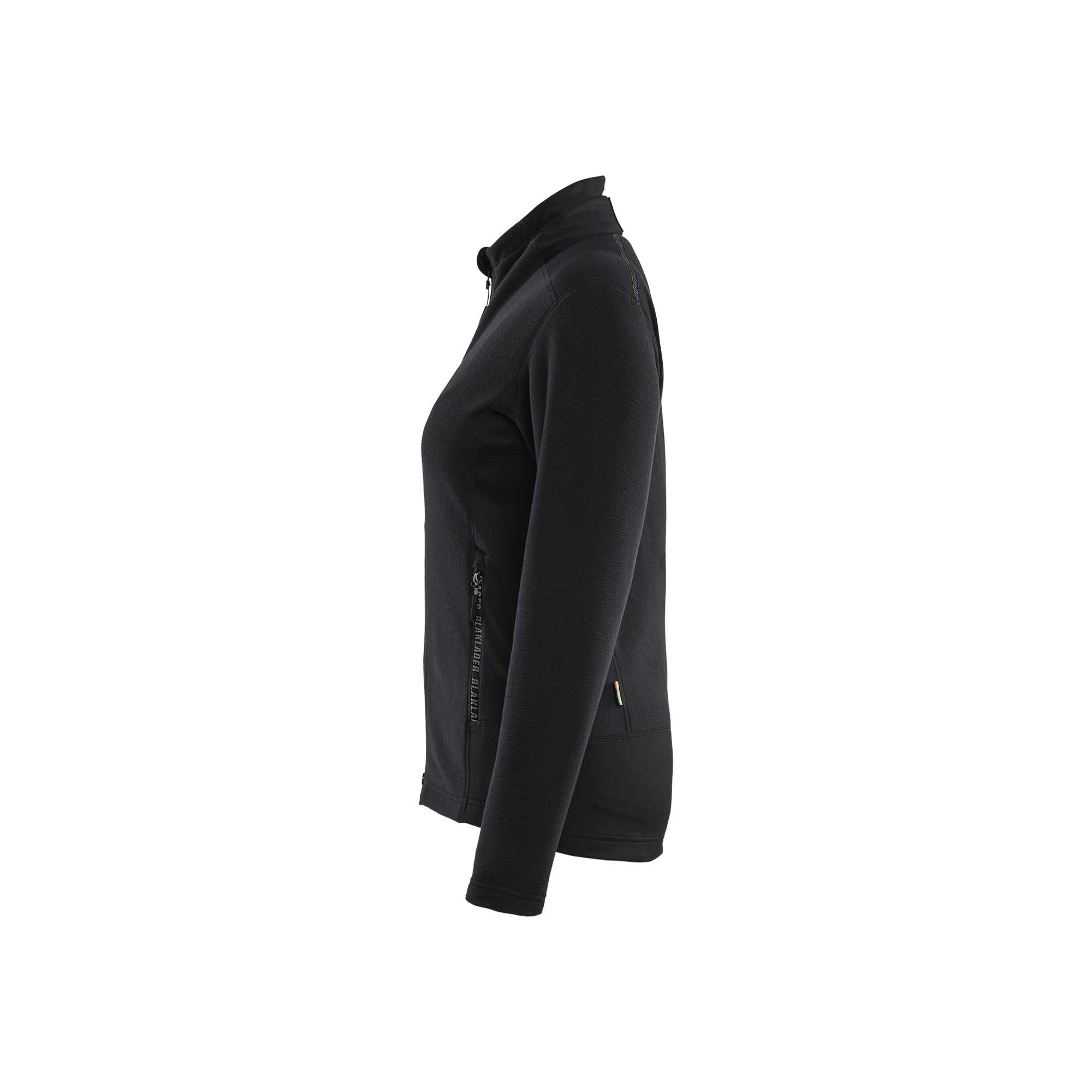 BLAKLADER 47661010 Women's Microfleece Jacket Hi Vis Reflective Work Jacket WOMEN - Antipilling